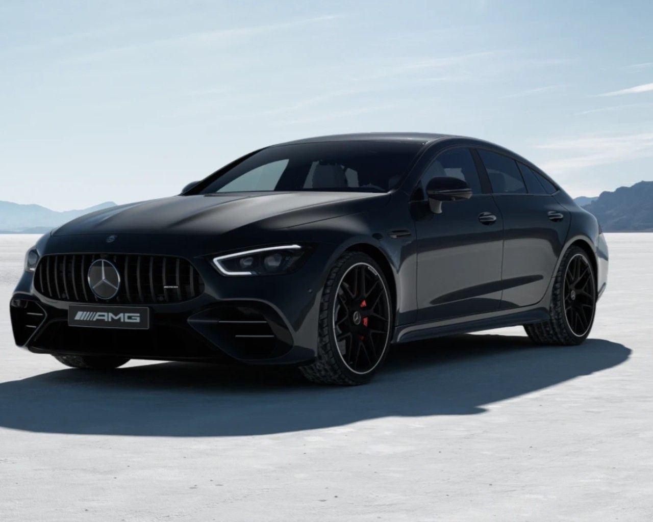 MERCEDES AMG GT 53 4MATIC 4-DOOR COUPÉ | skladem | české předváděcí auto | šedá Graphite | bílá kůže nappa | maximální výbava | VIP sleva | nákup online | AUTOiBUY.com